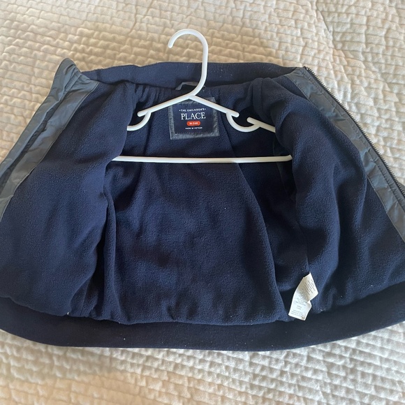 THE CHILDRENS PLACE BABY BOY 18-24 MONTHS BLUE QUILTED JACKET - Picture 12 of 15